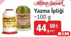 ALTINBAŞAK YAZMA İPLİĞİ 100 G ALTINBAŞAK YAZMA İPLİĞİ 100 G